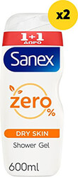 afroloytro sanex zero dry skin 2400ml 4x600ml