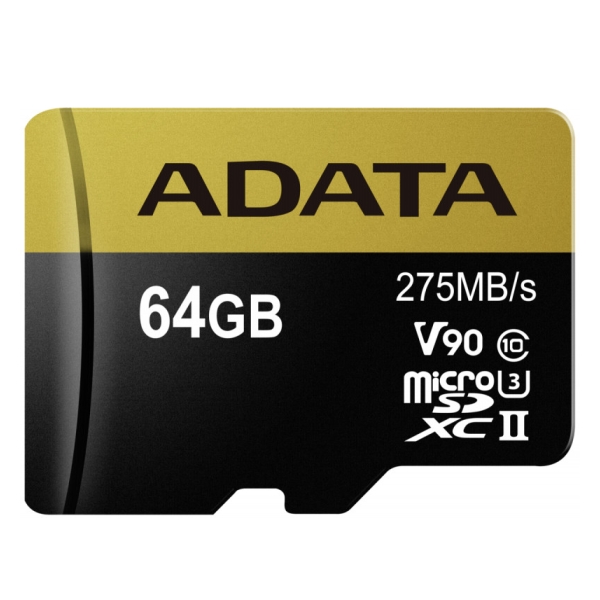 Adata Ausdx Guii Cl Ca Premier One V Micro Sdxc Gb Uhs Ii U