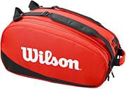 tsanta wilson tour red padel bag kokkini