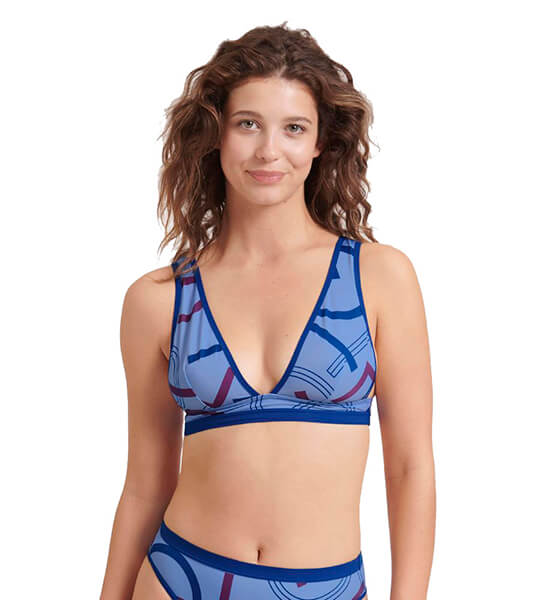 Bikini Top Sloggi Shore Marina Grande Top Pt Ανοιχτο Λιλα s Γυναικα