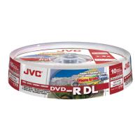 jvc dvd r dual layer 8x photo printable waterproof white 85gb cakebox 10pcs japan made by taiyo yuden photo