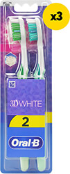 Crazy Sundays | ΟΔΟΝΤΟΒΟΥΡΤΣΑ ORAL-B 3DWHITE DUO 35M 6ΤΜΧ – (3X2 ΤΕΜ)