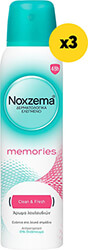 Crazy Sundays | NOXZEMA DEO SPRAY MEMORIES 300ML(150ML X3)