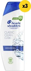 sampoyan head and shoulders classic clean 1875ml 3x625