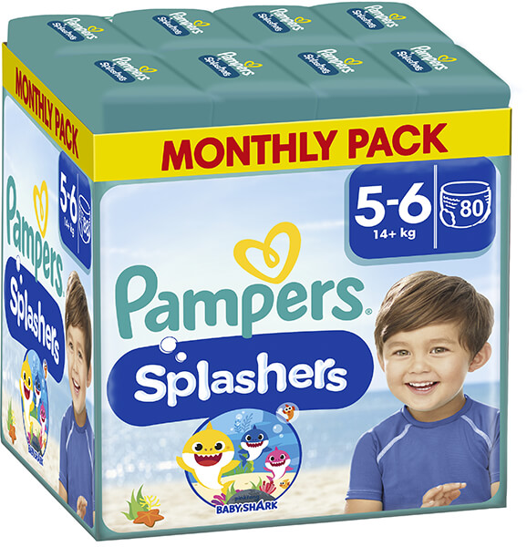 Crazy Sundays | PAMPERS SPLASHERS ΜΕΓ3 ΓΙΑ 6-11KG 8ΤΕΜ