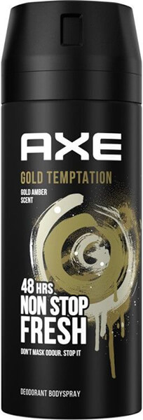 Αποσμητικο Axe Array Gold Temptation 150ml - Αποσμητικα (ANA.PRC2253)