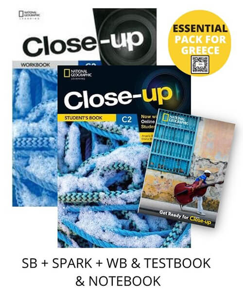 Close Up C2 Essential Pack For Greece (students Book-spark-workbook ...