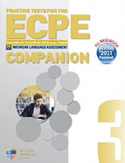 ecpe practice examinations book 3 companion revised 2021 format photo