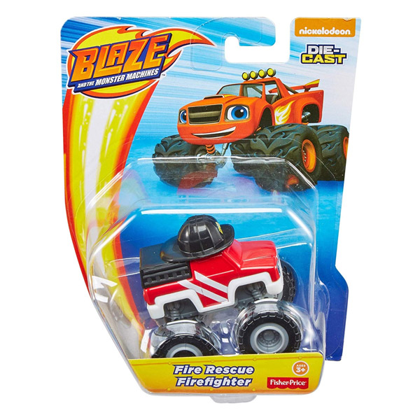 Fisher-price Nickelodeon Blaze And The Monster Machines Die-cast - Fire ...