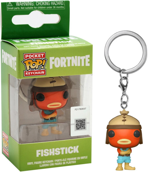 Funko Pocket Pop Fortnite Fishstick Vinyl Figure Keychain Gaming Array EPI