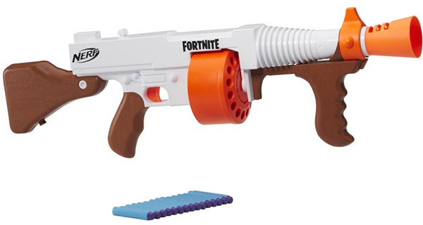 Nerf fortnite dg как снять барабан