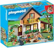 playmobil 5120 farm house with market agrotiki katoikia photo