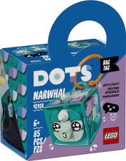 lego dots 41928 bag tag narwhal photo