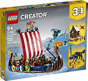 lego creator 31132 viking ship and the midgard serpent photo