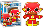 funko pop heroes dc super heroes holiday gingerbread the flash 447 vinyl figure photo