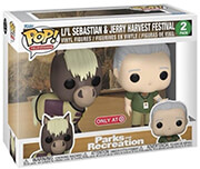 funko pop 2 pack television parks and recreation lil sebastian jerry harvest festival photo