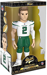 funko gold nfl ny jets zach wilson premium vinyl figure 12 photo