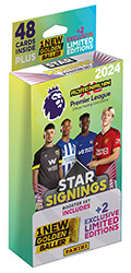 premier league 24 adrenaline star signings blister panini photo