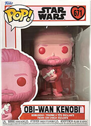 funko pop disney star wars valentines s4 obi wan kenobi 671 bobble head vinyl figure photo