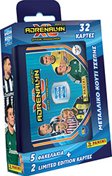 panini superleague 2024 adrenaline metal pocket tin photo