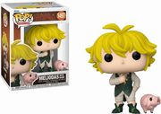 funko pop animation seven deadly sins meliodas with hawk 1497 photo