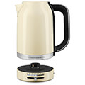 kitchenaid 5kek1701eac electric kettle 17 l 2400w cream extra photo 2