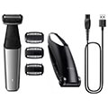 epanafortizomeni xyristiki mixani philips bodygroom 5000 bg5021 15 black silver extra photo 1