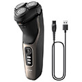 philips s3242 12 men s shaver rotation shaver trimmer black gold extra photo 1