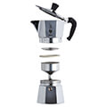 bialetti moka express 6fl silver extra photo 2