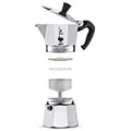 bialetti moka express 9fl silver extra photo 1