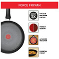 tefal tigani me antikollitiki epistrosi force 24cm c2920453 extra photo 2