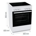 koyzina me keramikes esties gorenje gec6a41wc extra photo 6