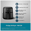 friteza aeros 62lt philips na130 00 1700w extra photo 1