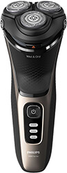 philips s3242 12 men s shaver rotation shaver trimmer black gold photo