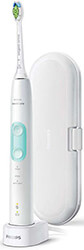 philips 5100 series hx6857 28 electric toothbrush adult sonic toothbrush mint colour white photo