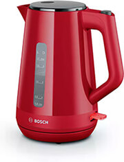 brastiras 17l bosch twk1m124 mymoment kettle 2400w kokkino photo