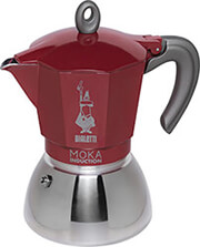 bialetti moka 6fl induction red photo