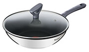 tefal tigani wok me kapaki 28cm g7309955 photo