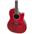 ilektroakoystiki kithara applause by ovation ab24ii cs mid cutaway ruby red satin ab24 2s extra photo 1