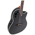 ilektroakoystiki kithara applause by ovation ae44ii mid cutaway black satin ae44 5s extra photo 1