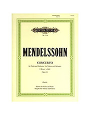 mendelssohn f concerto op64 ekdoseis peters photo