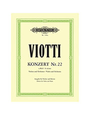 giovanni b viotti concerto in a minor no22 ekdoseis peters photo