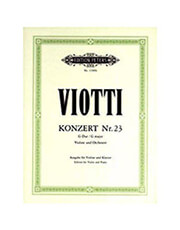 viotti konzert fur violine und orchester nr 23 g dur ekdoseis peters photo