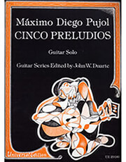 pujol maximo diego cinco preludios photo