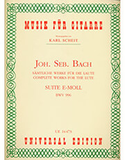 bach js suite e moll bwv 996 photo