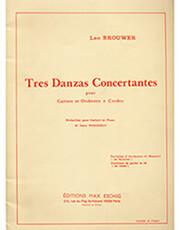 brouwer leo tres danzas concertantes photo