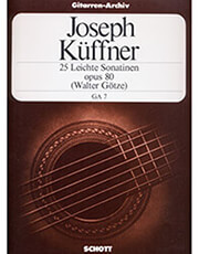 kuffner joseph 25 leichte sonatinen opus 80 photo