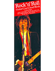 rock n roll guitar case chord book photo