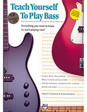 teach yourself to play bass cd photo