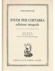 sor fernando studi per chitarra edizione integrale photo